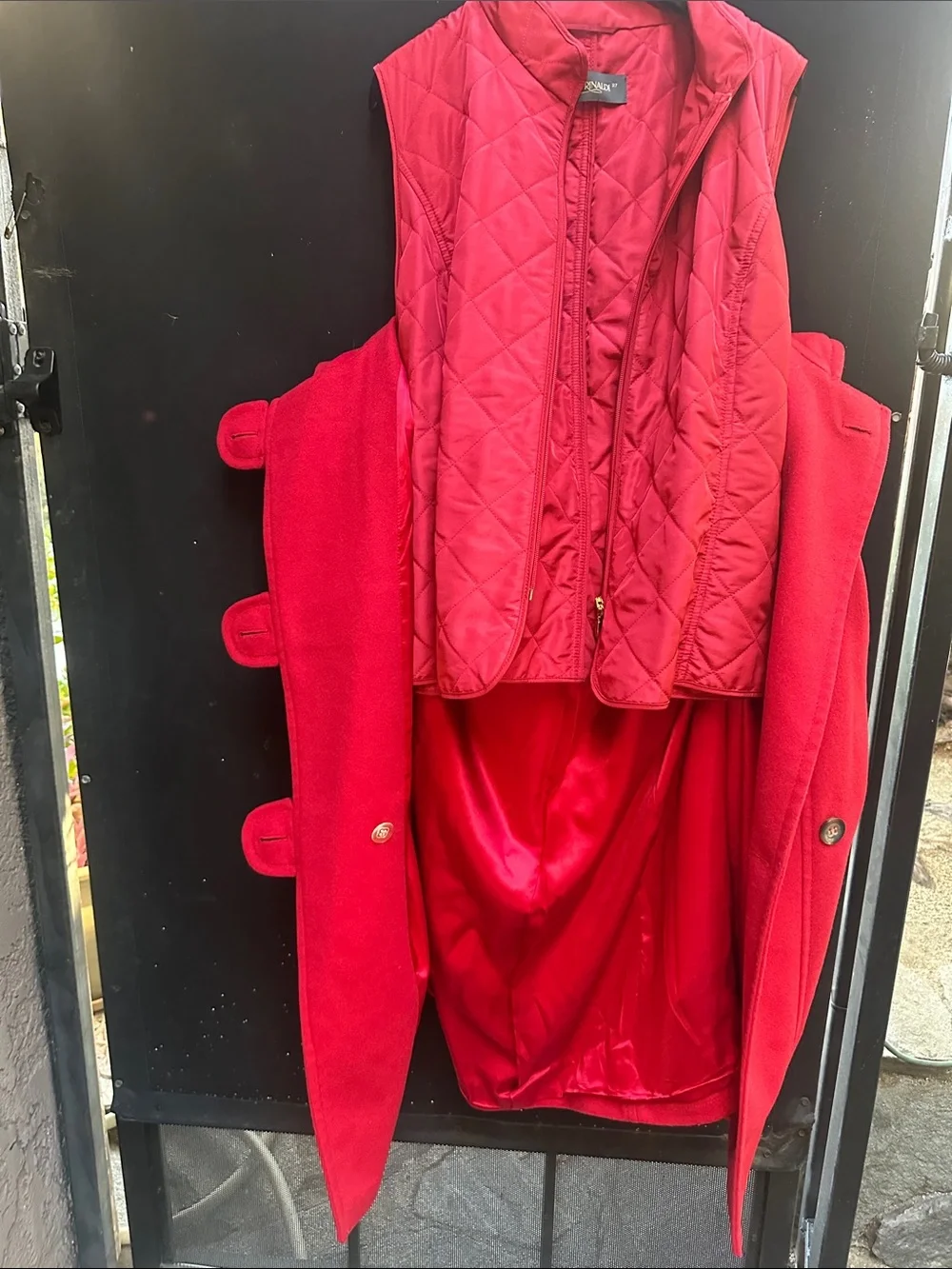 Marina Rinaldi coat with puffer
